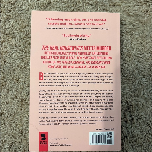 One of Us is Dead by Jeneva Rose Paperback Thriller Book - Picture 2 of 5